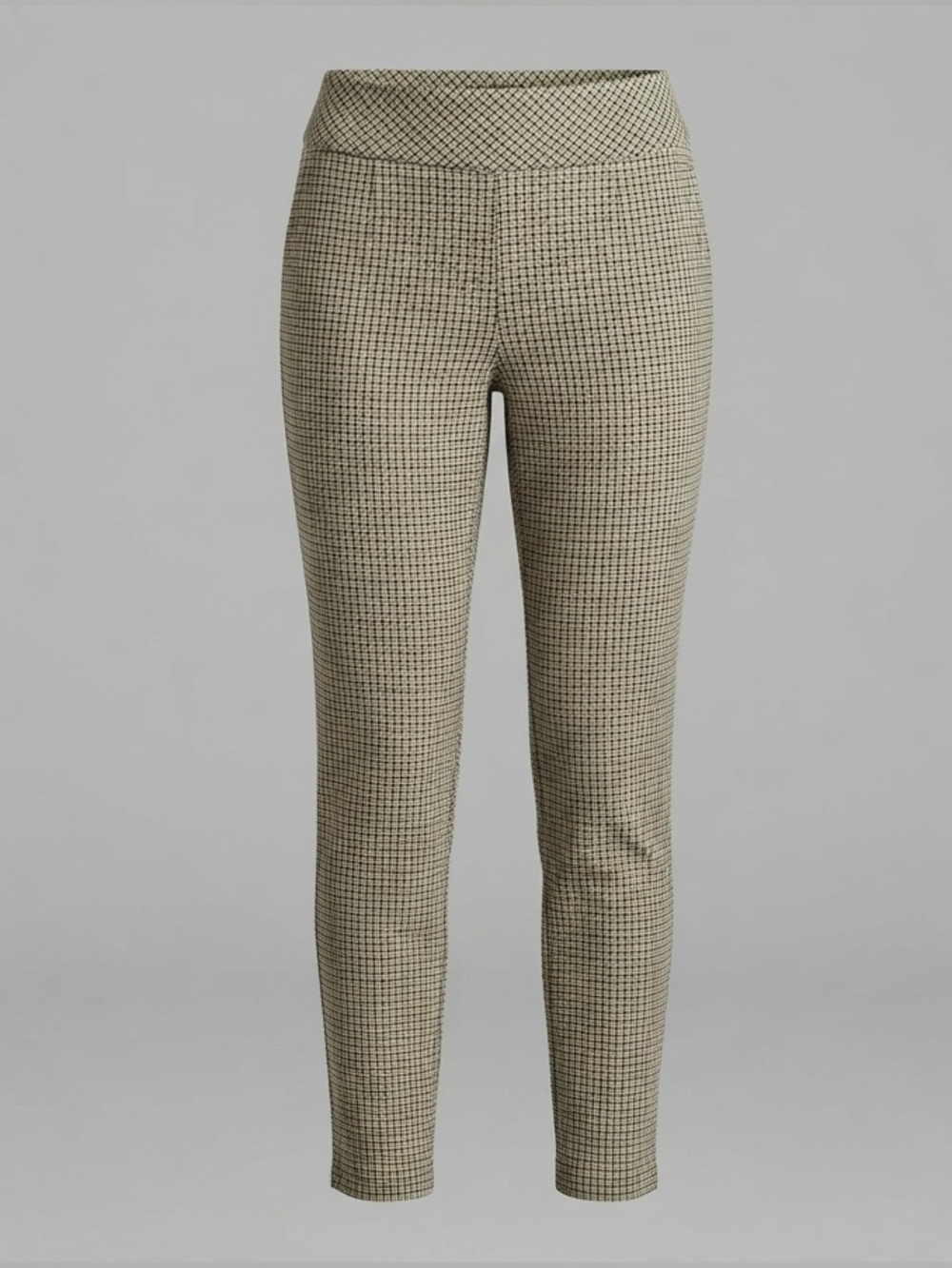 RW&CO. Ankle-Length Mini Plaid Trousers
